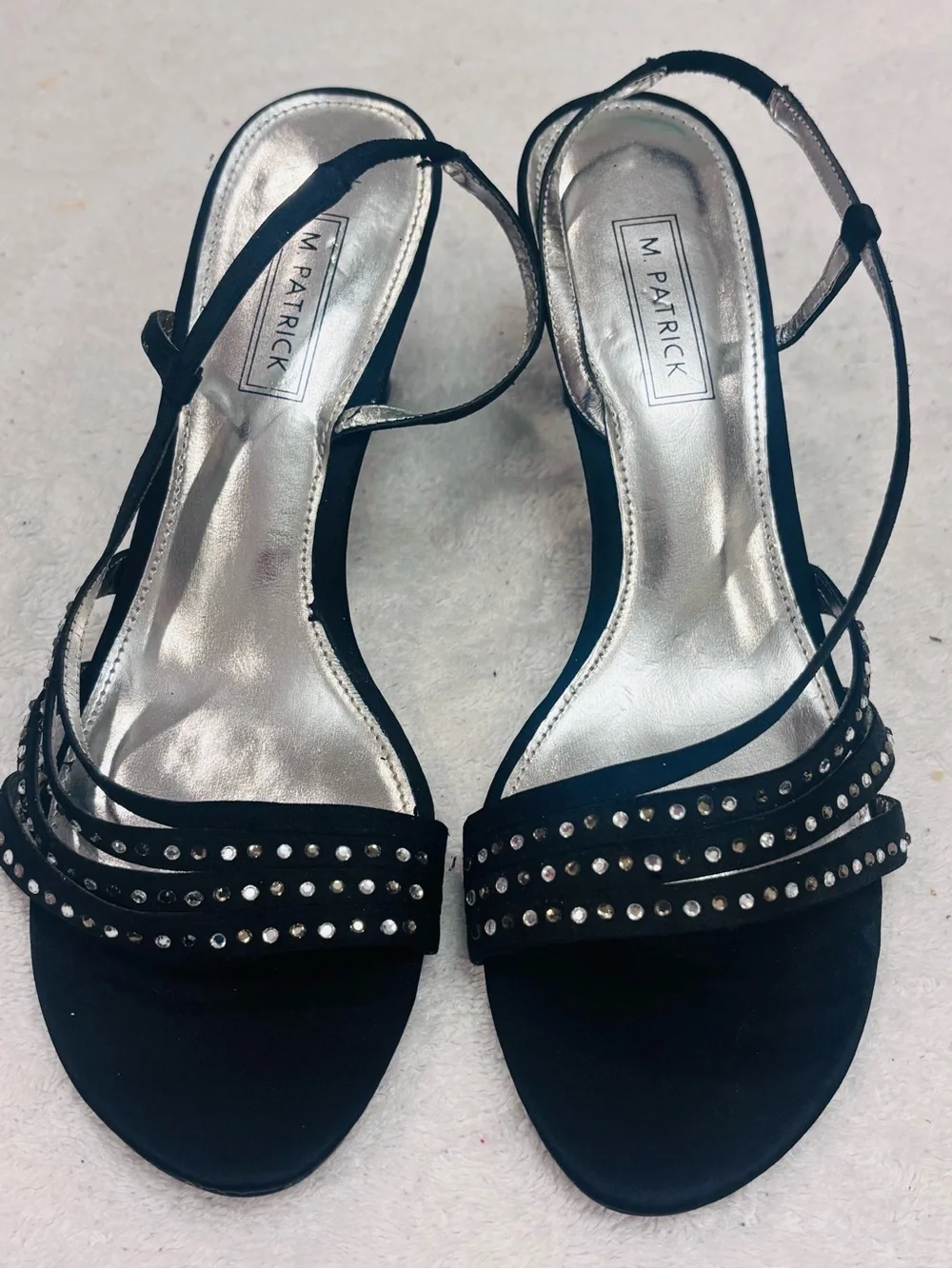 Almost Brand New Heels By M. Patrick - Size 7M - heel 2 1/2 inches - box 16